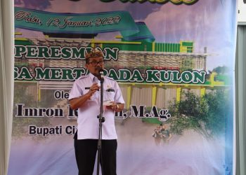 Bupati Cirebon Resmikan Pasar Desa Mertapada Kulon