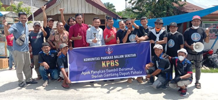 KPBS Balam – Rohil, Adakan Pangkas Rambut Amal Beramal