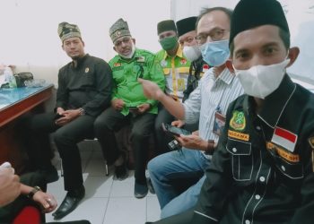 Gabungan Lembaga Laskar Melayu (LAM) Rumpun Melayu Bersatu (RMB) Kab. Rohil Laporkan LY ke Polres
