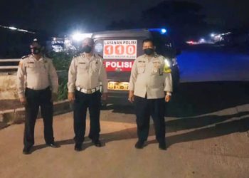 Antisipasi Kriminalitas Malam Hari,Polsek Pasarkemis Polresta Tangerang Rutin Patroli Malam