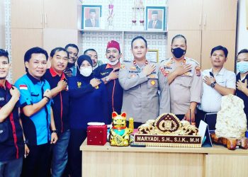 Kunjugan FORJUMIS Ke Polsek Pasar Kemis di Sambut Baik Oleh Kapolsek