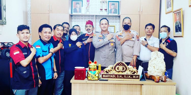 Kunjugan FORJUMIS Ke Polsek Pasar Kemis di Sambut Baik Oleh Kapolsek