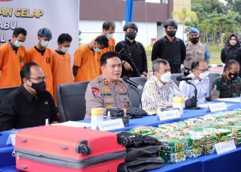 Belum 1 Bulan Bertugas di Riau, Irjen Pol M Iqbal Ungkap 80 KG Sabu
