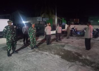 Koramil 11/Pasar Kemis Gelar Operasi Yustisi,Disiplin Prokes Cermin Kepatuhan Aturan Pemerintah