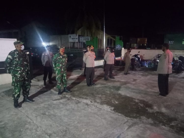 Koramil 11/Pasar Kemis Gelar Operasi Yustisi,Disiplin Prokes Cermin Kepatuhan Aturan Pemerintah