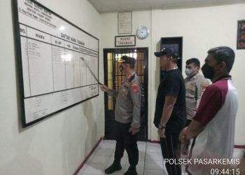 Kunjungan Kerja Kapolresta Tangerang Ke Polsek Pasar Kemis di Dampingi Kapolsek