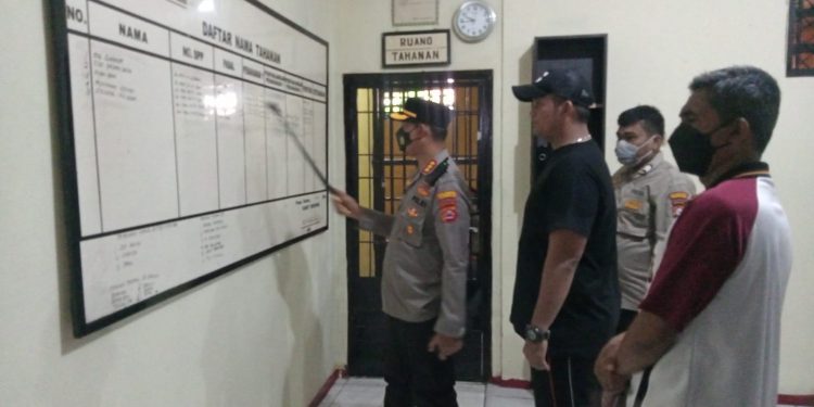Kunjungan Kerja Kapolresta Tangerang Ke Polsek Pasar Kemis di Dampingi Kapolsek
