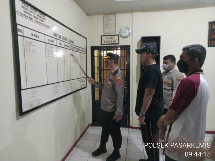 Kunjungan Kerja Kapolresta Tangerang Ke Polsek Pasar Kemis di Dampingi Kapolsek