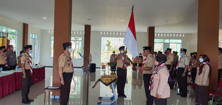 Ketua Kwarcab Banyumas Lantik Pengurus Kwarran Baturraden