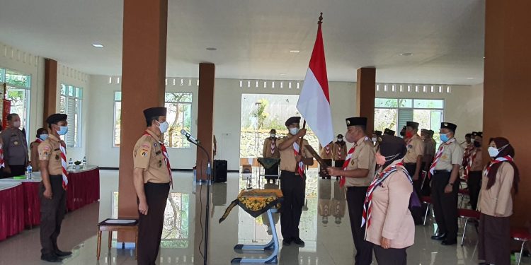 Ketua Kwarcab Banyumas Lantik Pengurus Kwarran Baturraden