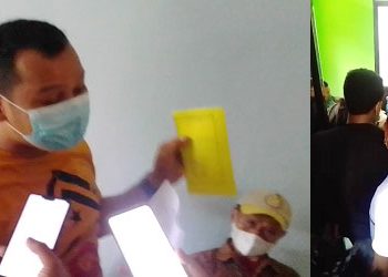 Kantor Desa Kuta Kecamatan Megamendung di Gerudug Warga