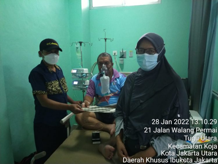 Menyambut HPN 2022, KBBWJU Berikan Bantuan Kepada Wartawan Yang Sedang di Rawat Inap