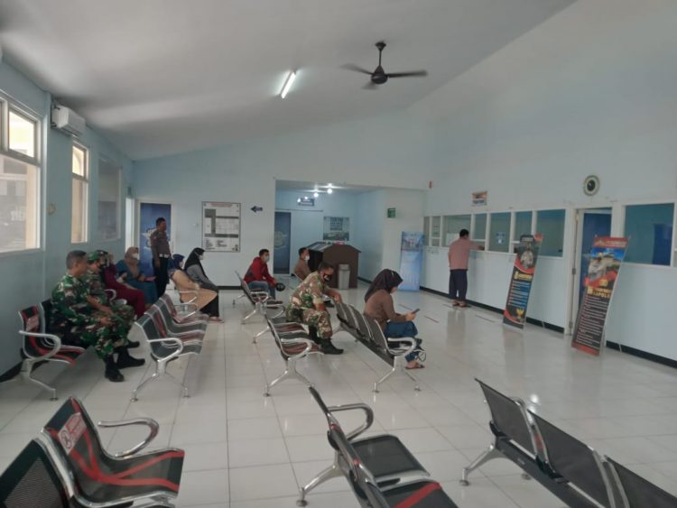 Satpas Pembantu Rajeg Lantas Polresta Tangerang, Semua Kegiatan Harus Penuhi Prokes Covid -19, Saat Ini Masih Sepi Pengurusan SIM