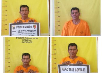 Tim Gabungan Polres Rohil Akhirnya Menangkap Pelaku Pembunuhan Alek Purba
