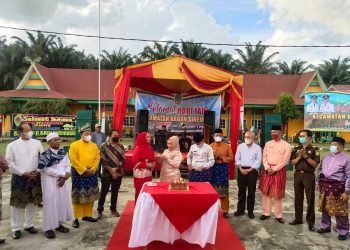Bupati Rohil Hadiri Hari Jadi Bagan Sinembah ke 27, Semoga Kecamatan Bagan Sinembah Semakin Jaya