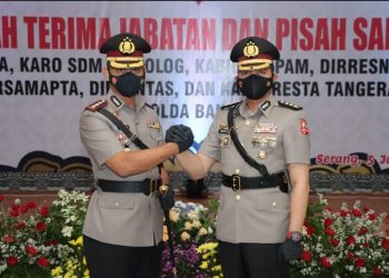 Lepas Sambut Kapolresta Tangerang, Kombes Pol Wahyu Sosok Pemimpin Dekat Dengan Masyarakat