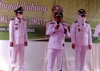Bupati Subang Lantik 3 Kades di Wilayah Pemerintahan Kecamatan Blanakan