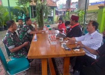 Jalin Silaturahmi Forjumis Kunjungi Koramil 11 Pasar Kemis