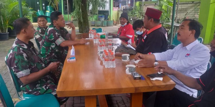 Jalin Silaturahmi Forjumis Kunjungi Koramil 11 Pasar Kemis