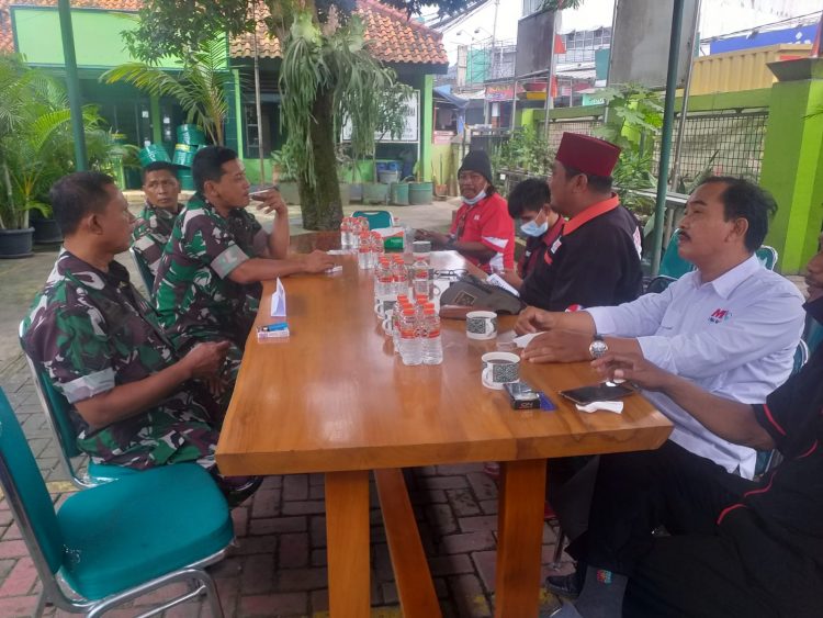 Jalin Silaturahmi Forjumis Kunjungi Koramil 11 Pasar Kemis