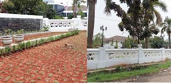 Askun Soroti Anggaran Tugu I Love Karawang & Pagar RSUD Karawang Rp. 1,7 M, Ada Apa ?