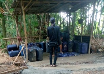Kongkalikong, Diduga Ada Mafia Solar Bersubsidi Bermain di SPBU Parungsapi kabupaten Bogor