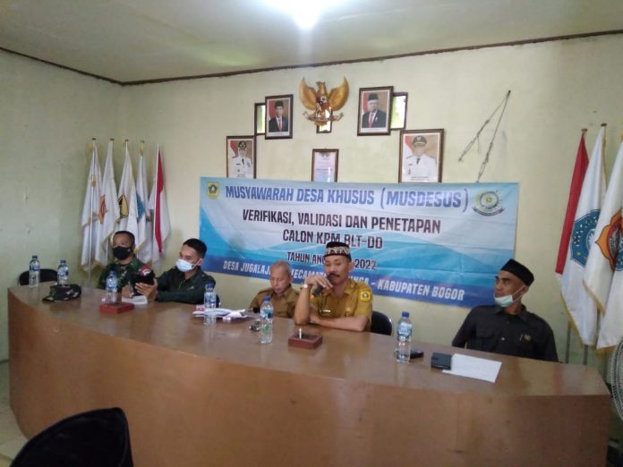 “Desa Jugalajaya Laksanakan Musdesus Penerima BLT -DD Tahun 2022 “