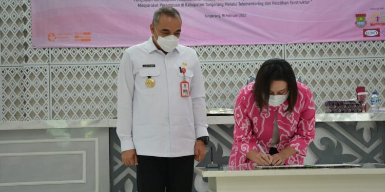 Peringati Hari Kanker,KPKPKT dan YKPI Jalin Kerjasama Atasi Bahaya Kanker Payudara di Kabupaten Tangerang