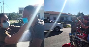 Guna Menekan Penularan Covid-19, Pemkab Samosir Melakukan Operasi Yustisi dan Berlakukan Jam Malam