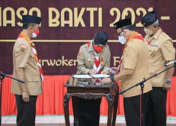 Lantik Mabicab Banyumas, Atikoh : Jangan Merasa Cukup, Terus Berprestasi
