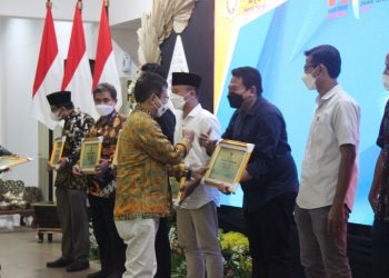 Resepsi HPN Jateng, PWI Banyumas Raih 3 Penghargaan