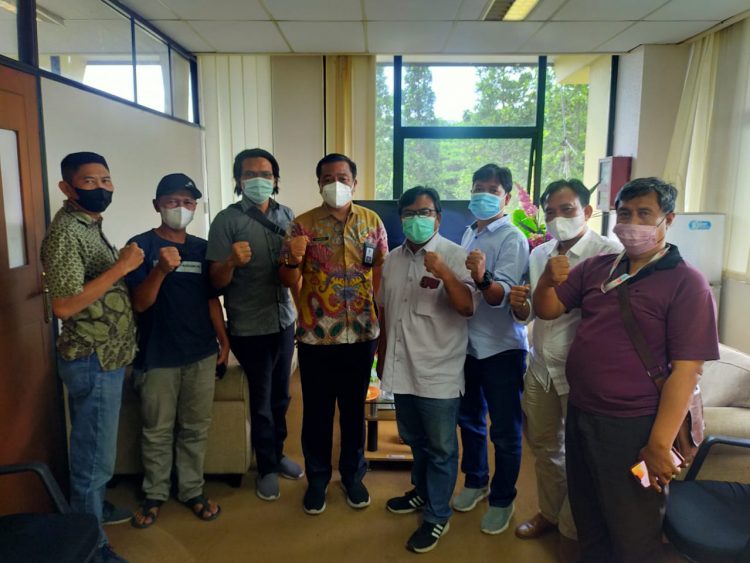 Ketua Forwat Korwil Kabupaten Tangerang Ajak Pengurus dan Anggota Audensi Dengan Dinas Kominfo