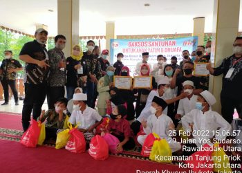 Meriahkan HPN 2022, KBBWJU Beri Bantuan Sosial Kepada 60 Anak Yatim dan Kaum Dhuafa