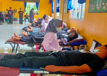 Dalam Rangka Memperingati Satu Abad (Terate Emas ),PSHT Cabang Tangerang Adakan Aksi Donor Darah