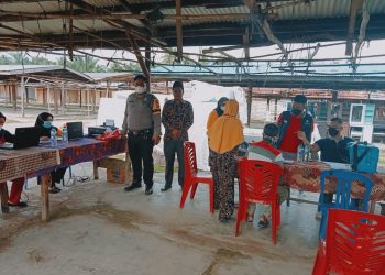 Kegiatan Vaksinasi Masih Berlanjut, Dilaksanakan di Desa Pematang Ibul