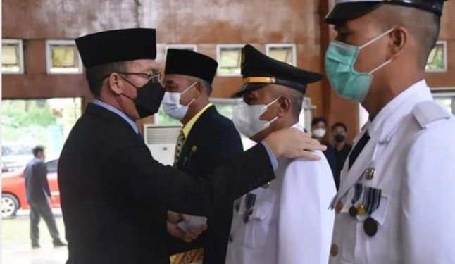 Wali Kota Pagar Alam Lantik 7 Pejabat Pimpinan Tinggi Pratama Serta 81 Jabatan Administrator dan  Pengawas