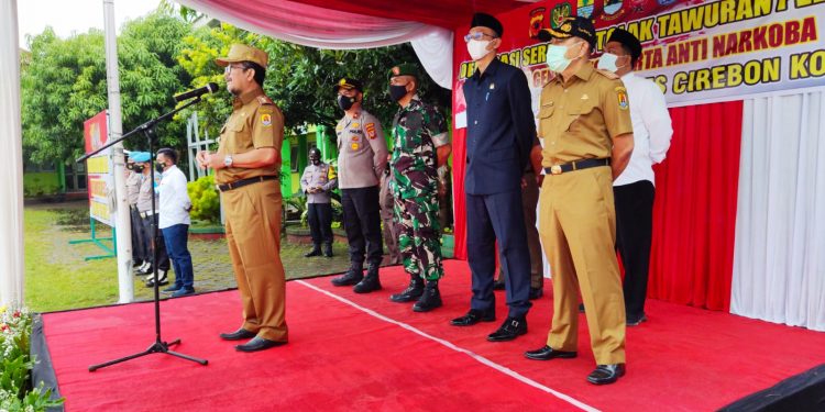Forkopimda Kabupaten Cirebon Deklarasikan “Tolak Tawuran Pelajar dan Geng Motor serta Anti Narkoba”