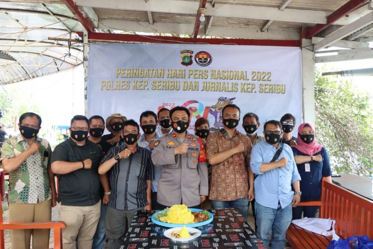 Peringati HPN, Polres Kepulauan Seribu Ucapkan Terimakasih Kepada Insan Pers