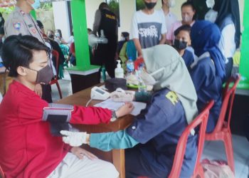 Polres Subang Terus Gencar Laksanakan Vaksinasi