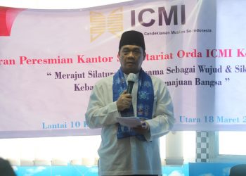 Harap Lahirkan Ide Dan Gagasan Cendikia, Wagub DKI Resmikan Kantor Sekretariat ICMI Jakarta Utara