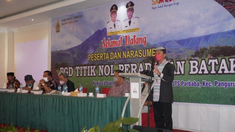 Dinas Kebudayaan Dan Pariwisata Samosir Buka Forum Group Discussion, Dolok Pusuk Buhit Titik Awal Peradaban Bangso Batak