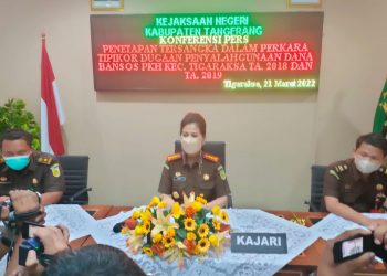 Kejari Kabupaten Tangerang Tetapkan 2 Orang Tersangka Penyimpangan Bansos PKH