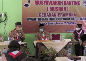 Darinah Terpilih Jadi Ketua Kwarran Purwokerto Utara