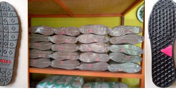 OUTSOLE Sepatu Merek WAKAI dan VANS Dijual Bebas di Toko Sepatu di Pasar Kemis Tangareng, Diduga Izin Edar Tidak Ada