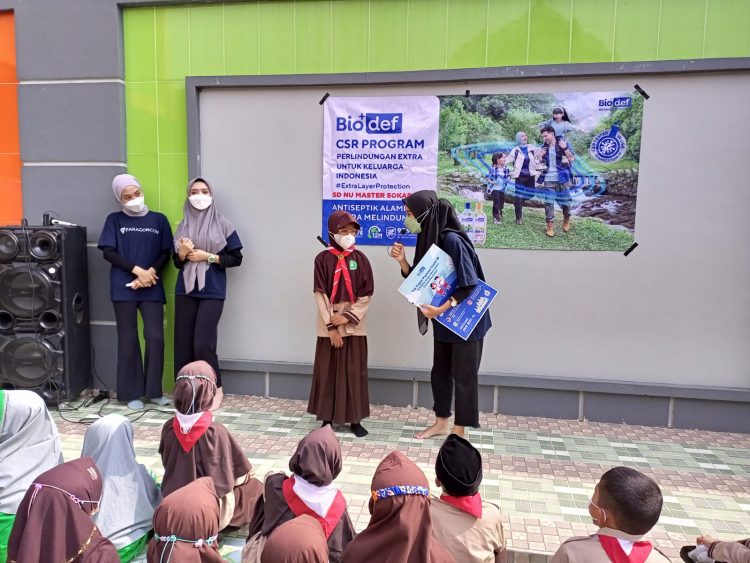 SD NU Master Sokaraja Gandeng PT Paragon Sosialisasikan PHBS