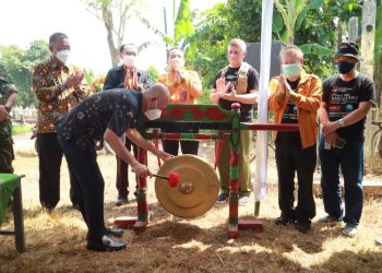 Acara Pertama Napak Tilas Pewarna Indonesia Meresmikan Makam Tunggul Wulung Bersama Bupati Jepara