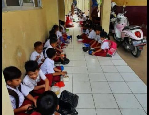 SDN 1 Barengkok Desa Barengkok Sambut Bulan Suci Ramadhan Adakan Rarampakan