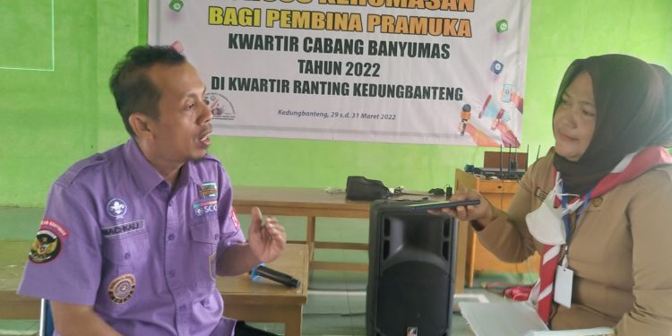 Kwarran Kedungbanteng Menjadi Pioneer Kursus Kehumasan Bagi Pembina di Kwarcab Banyumas