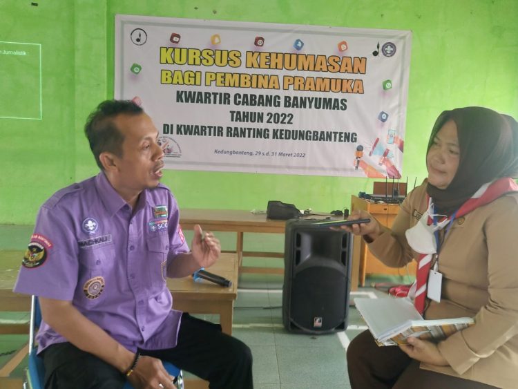 Kwarran Kedungbanteng Menjadi Pioneer Kursus Kehumasan Bagi Pembina di Kwarcab Banyumas