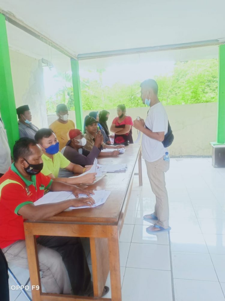 Pemdes Ciasem Girang Tegaskan Silahkan Belajakan di Warung Manapun Dana BPNT